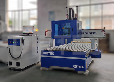 Фрезерный станок с ЧПУ DIRTEC 1325RL (пильный модуль, 180°)